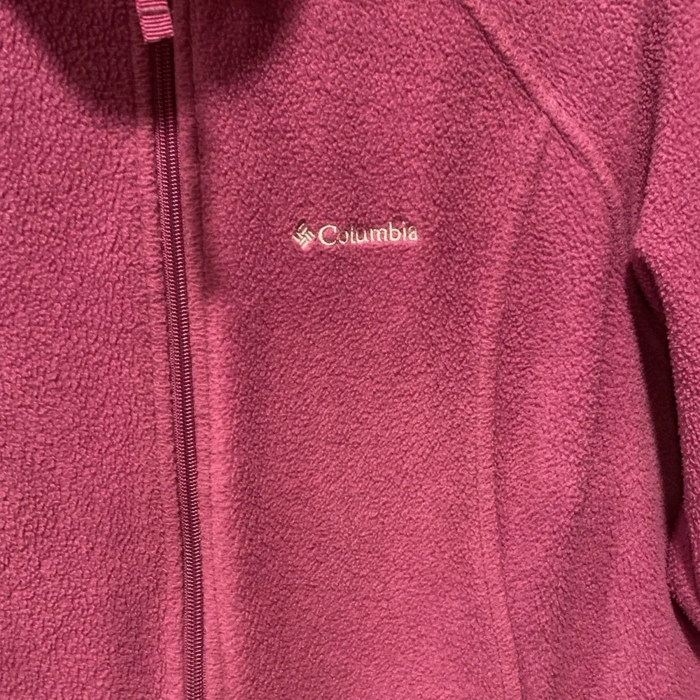 Columbia Jacket Womens Large Full Zip Fleece Sweater Camp‎ Ladies